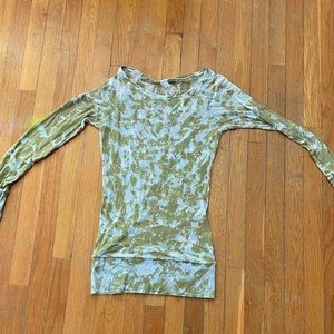 SHEER CAMO TUNIC IF BOUGHT IN 24 HOURS FREE SHIP